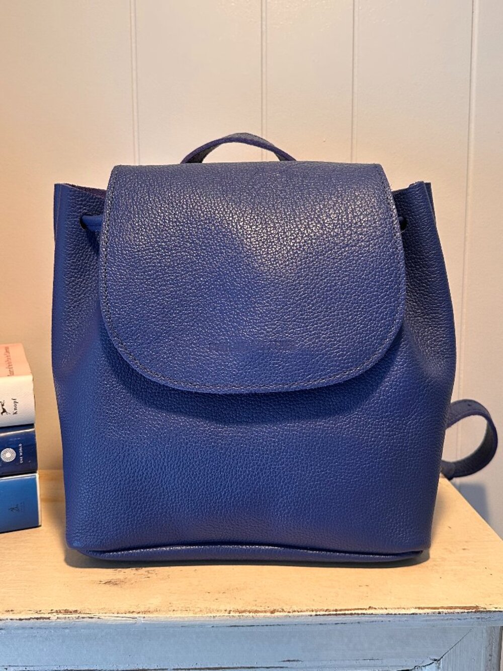 NWT Portland Leather Bucket Backpack
